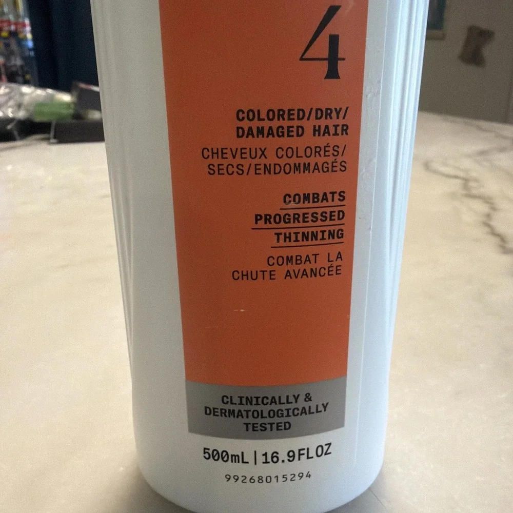 Nioxin Pro Clinical 4 Scalp & Hair Shampoo 500ml 16.9 fl oz Hair Care